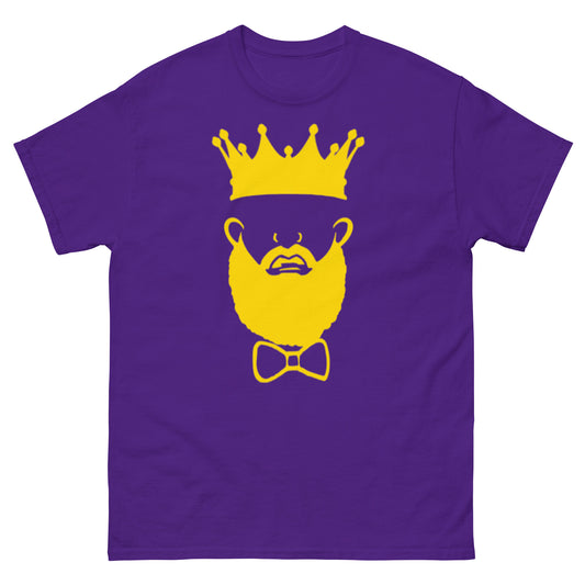 Mr. Bowtie's Old School Purple & Gold (Emma Samson) T-Shirt